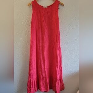 Terzo Millennio Linen Dress Size Small